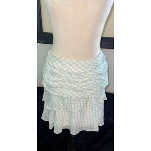 Mink Pink Plaid Skirt - Small